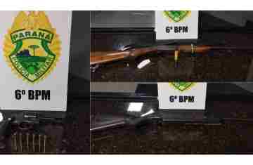 Espigão Alto do Iguaçu – Homem é preso por porte ilegal de arma de fogo